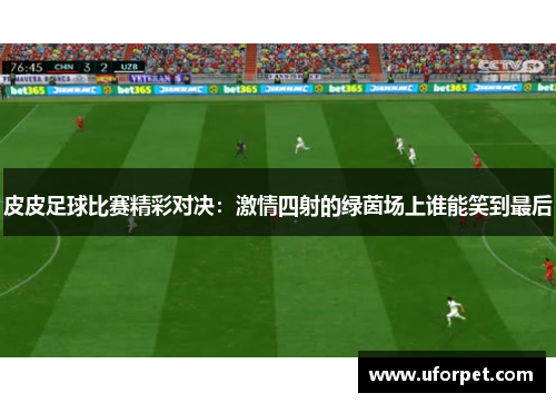 皮皮足球比赛精彩对决：激情四射的绿茵场上谁能笑到最后
